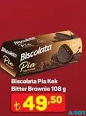 BİSCOLATA PİA KEK BİTTER BROWNİE 108 G fiyat ve kampanya bilgisi